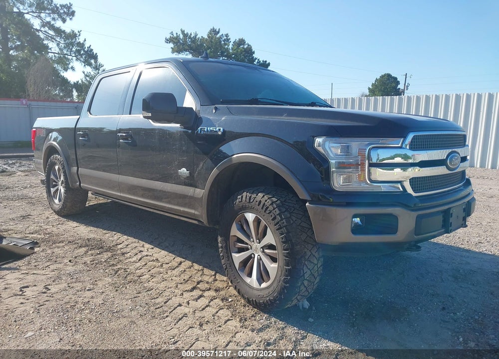 2019 FORD F-150 KING RANCH VIN: 1FTEW1E52KFD49966