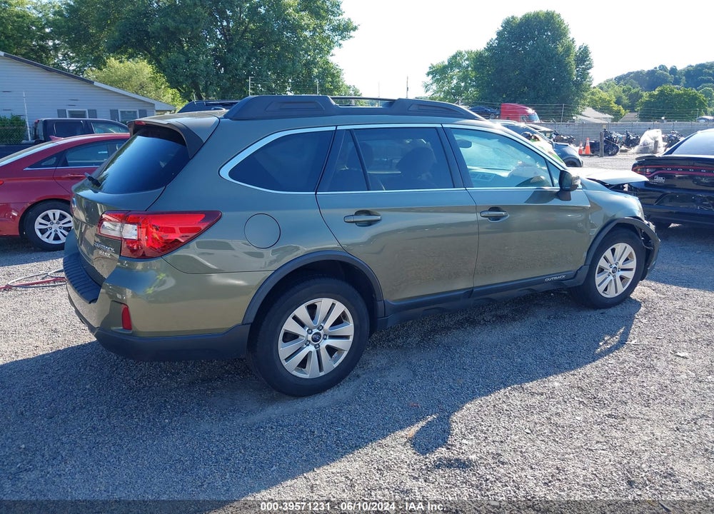 2015 SUBARU OUTBACK 2.5I PREMIUM VIN: 4S4BSAHC1F3317621