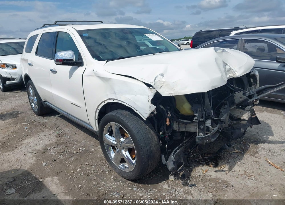 2012 DODGE DURANGO CITADEL VIN: 1C4RDHEG9CC257418