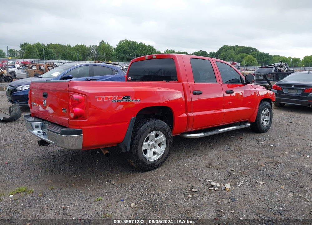 2006 DODGE DAKOTA VIN: 1D7HW48N46S504627