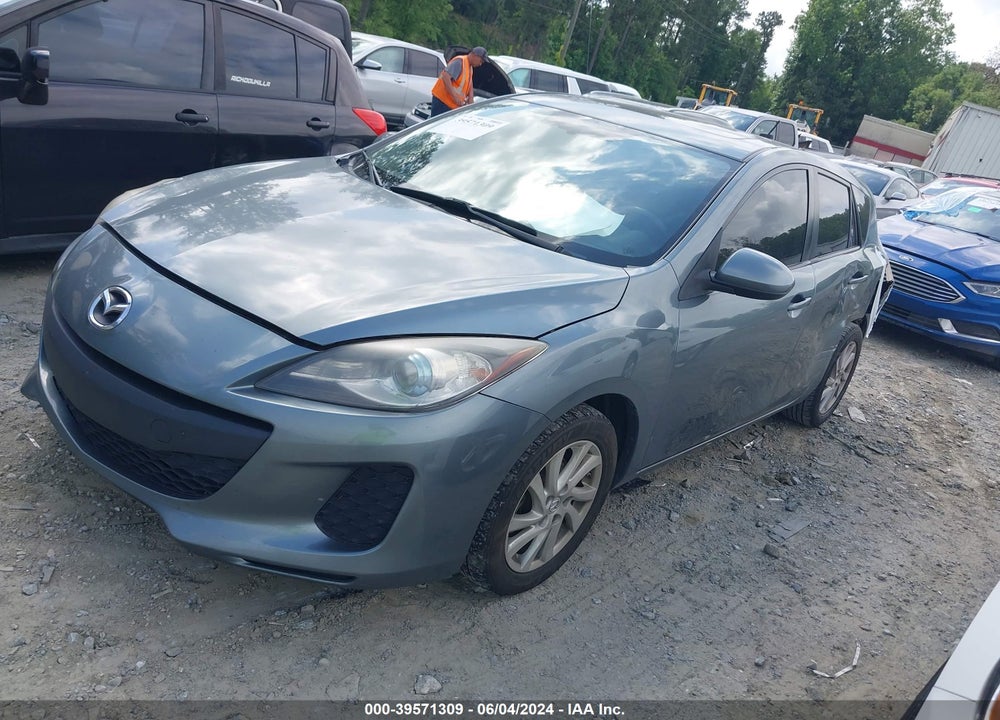 2012 MAZDA 3 I GRAND TOURING VIN: JM1BL1M75C1643357
