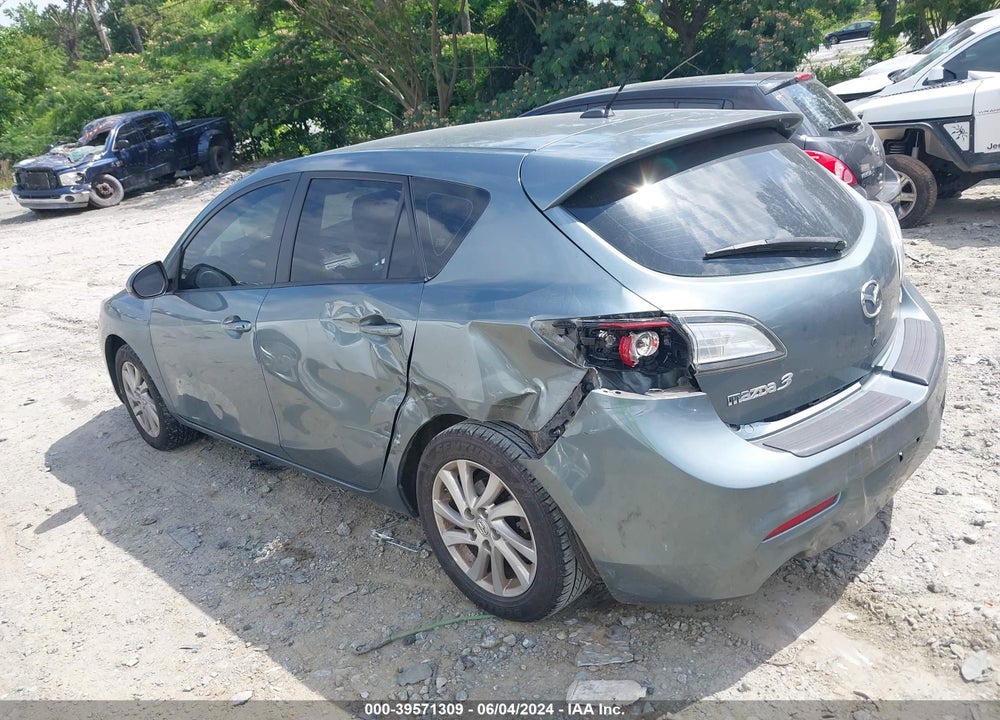 2012 MAZDA 3 I GRAND TOURING VIN: JM1BL1M75C1643357