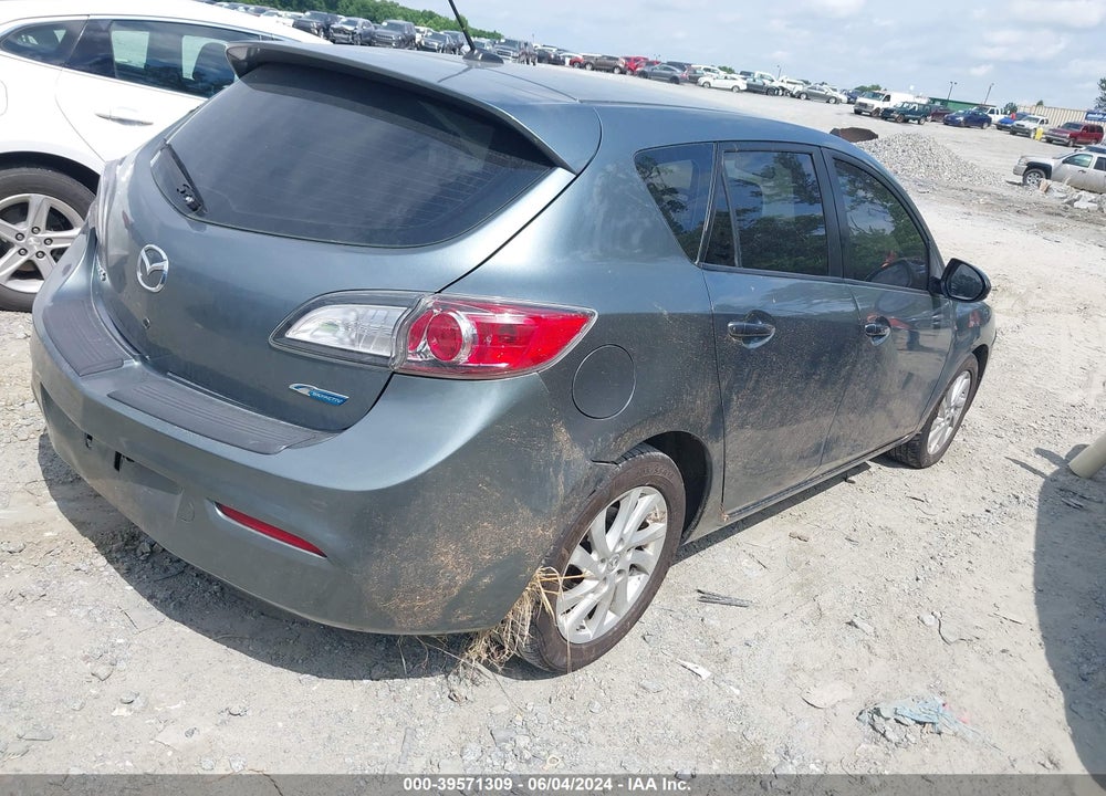 2012 MAZDA 3 I GRAND TOURING VIN: JM1BL1M75C1643357
