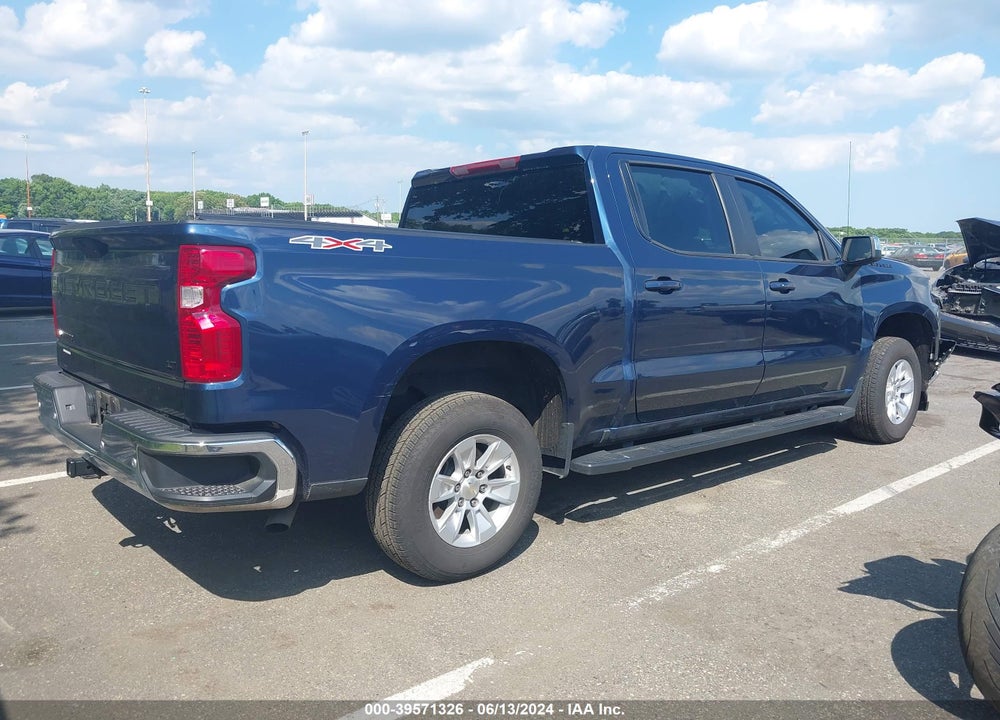 2022 CHEVROLET SILVERADO 1500 LTD 4WD SHORT BED LT VIN: 1GCPYDEK6NZ174893