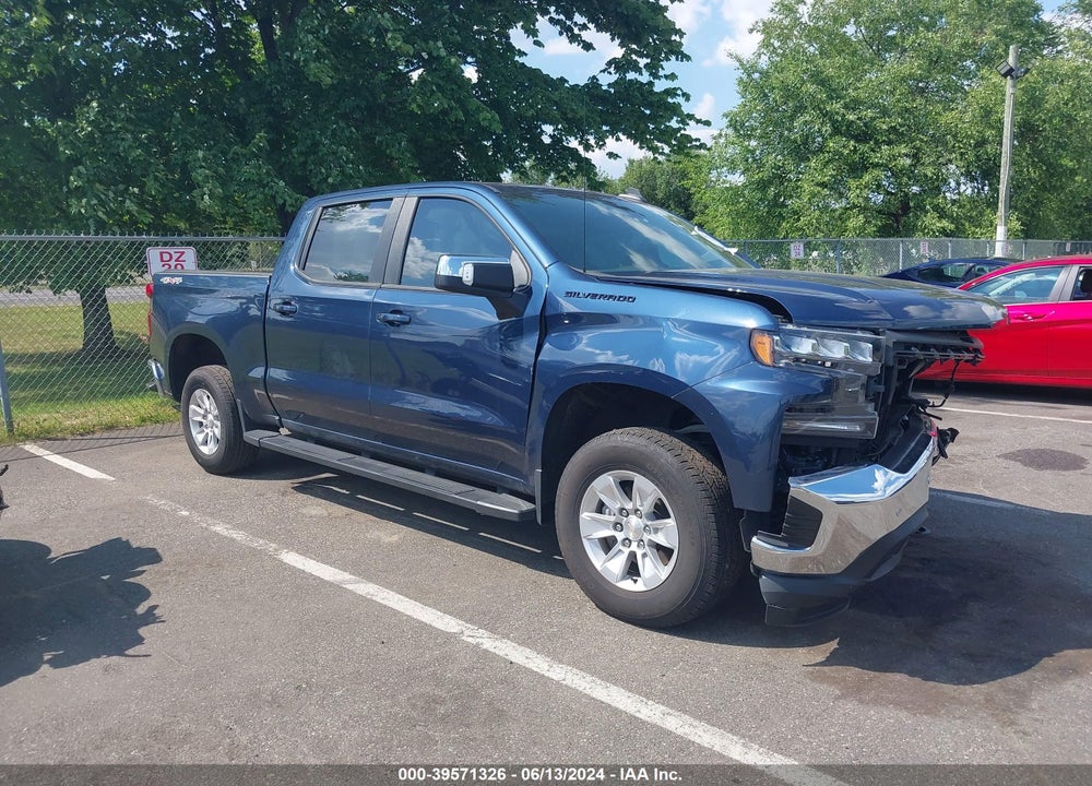 2022 CHEVROLET SILVERADO 1500 LTD 4WD SHORT BED LT VIN: 1GCPYDEK6NZ174893
