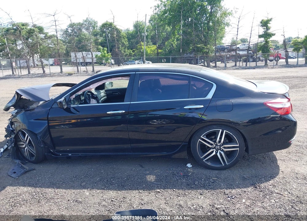 2017 HONDA ACCORD SPORT VIN: 1HGCR2F57HA284929