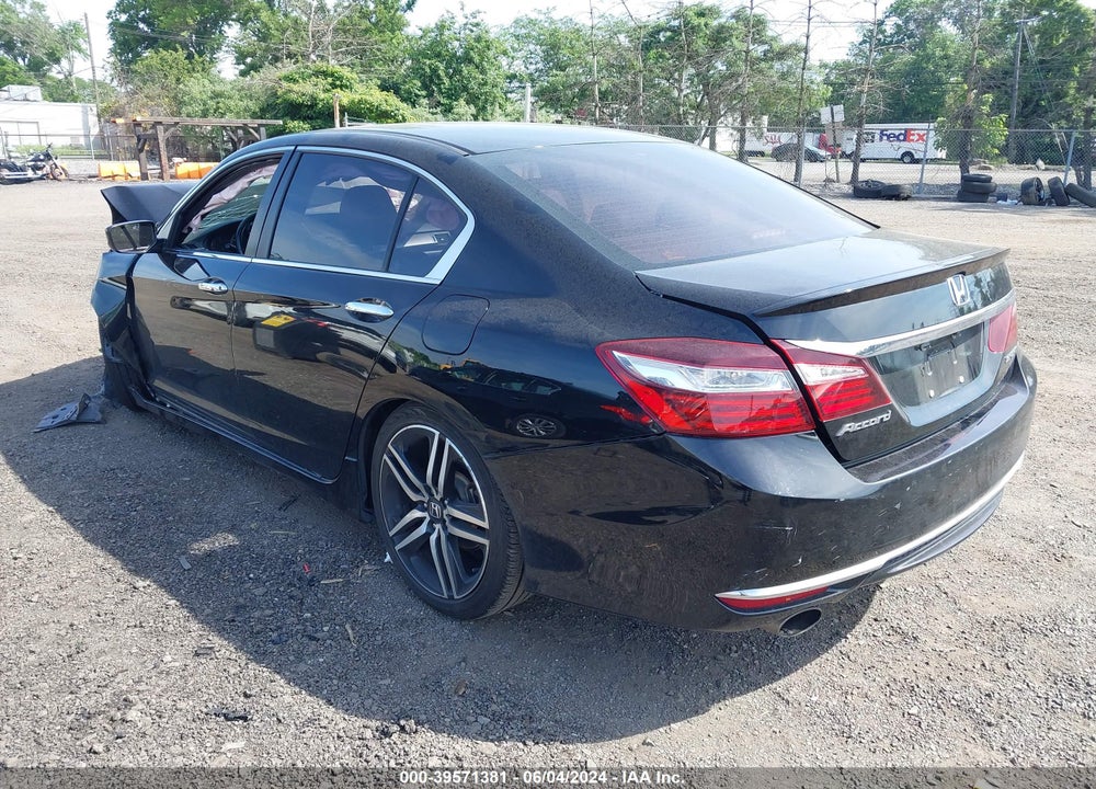 2017 HONDA ACCORD SPORT VIN: 1HGCR2F57HA284929