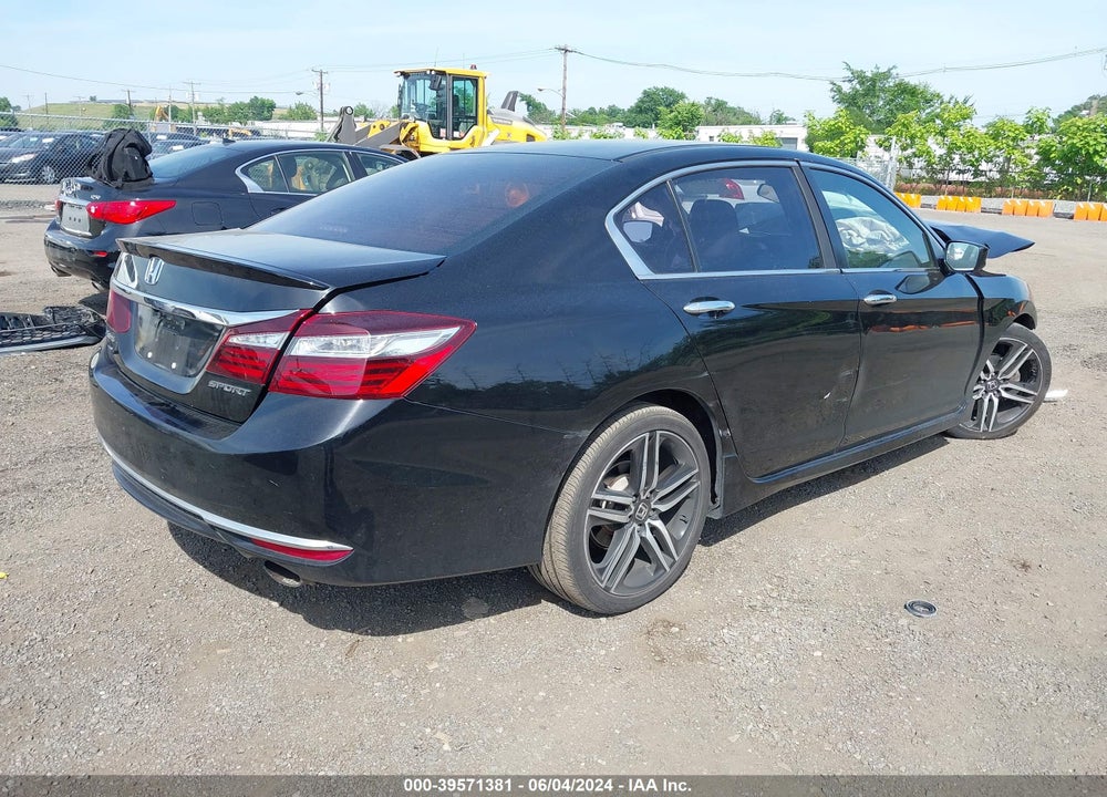 2017 HONDA ACCORD SPORT VIN: 1HGCR2F57HA284929