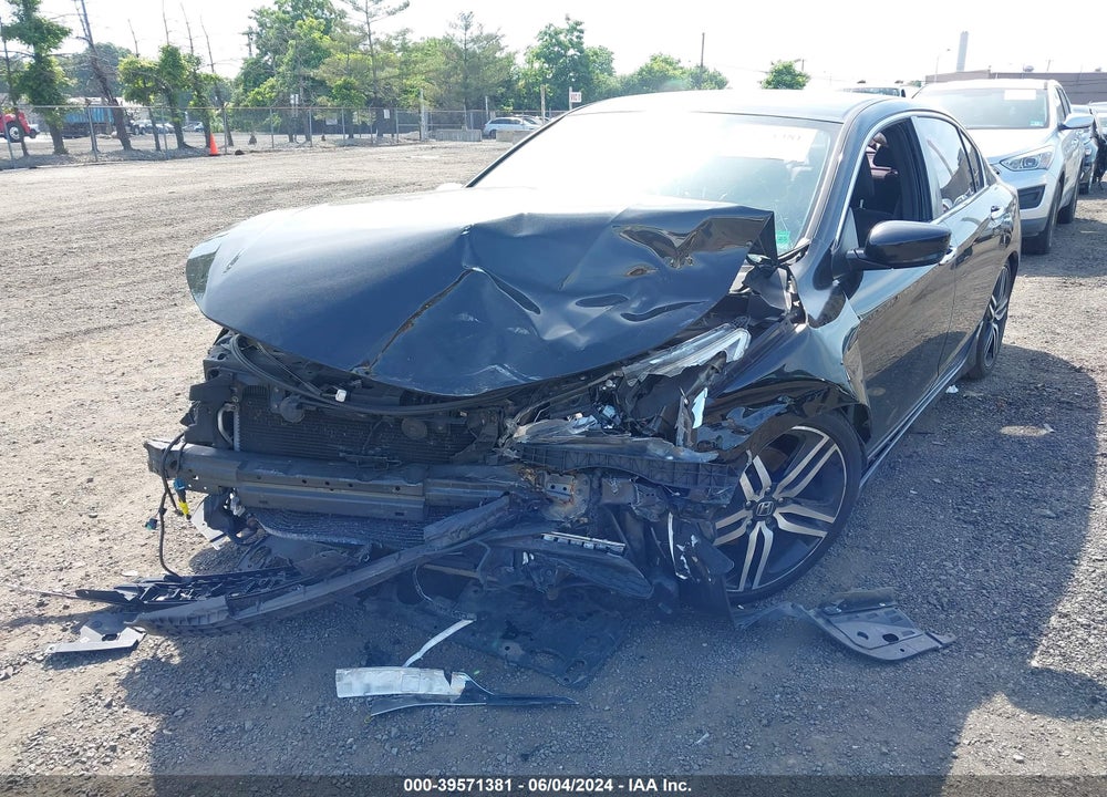 2017 HONDA ACCORD SPORT VIN: 1HGCR2F57HA284929