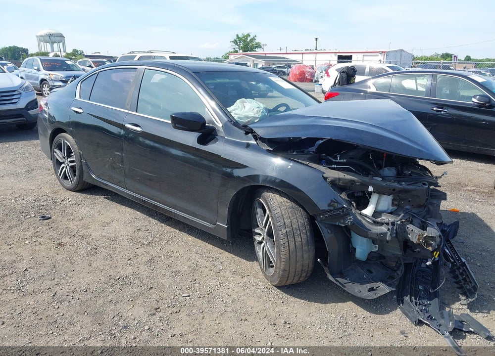 2017 HONDA ACCORD SPORT VIN: 1HGCR2F57HA284929