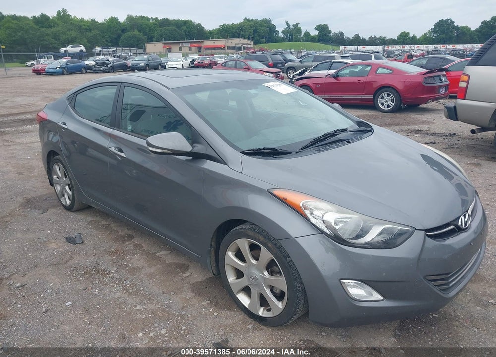 2013 HYUNDAI ELANTRA LIMITED VIN: 5NPDH4AE4DH284477