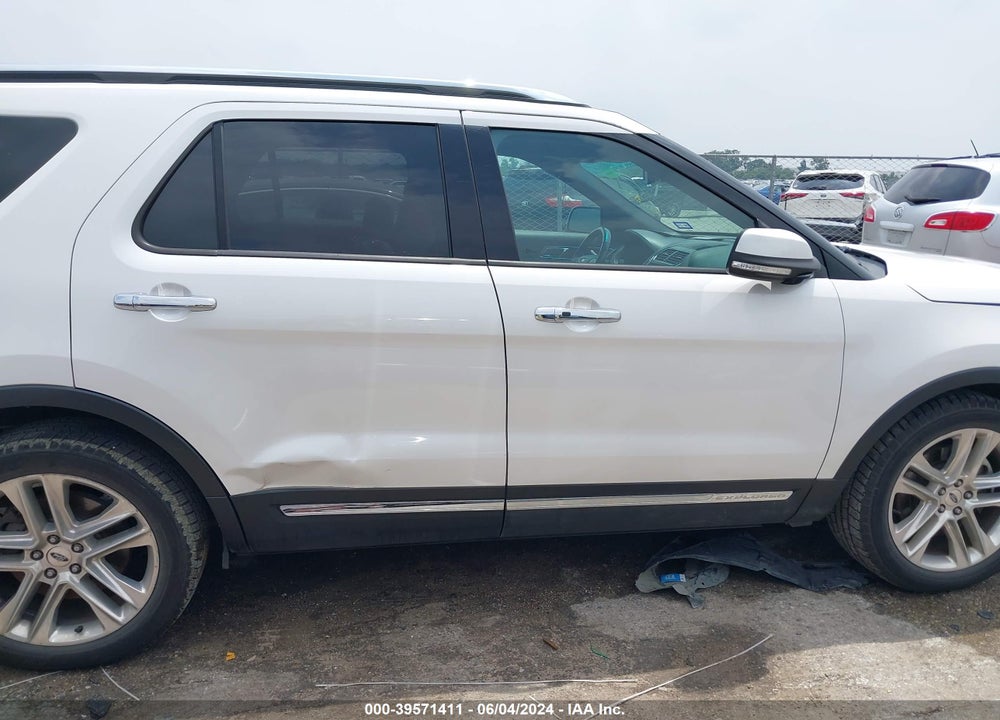 2017 FORD EXPLORER LIMITED VIN: 1FM5K7F81HGC76322