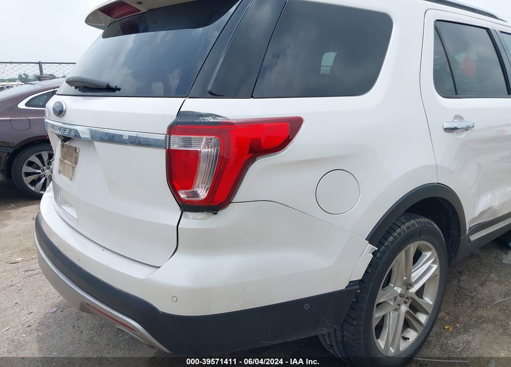 2017 FORD EXPLORER LIMITED VIN: 1FM5K7F81HGC76322