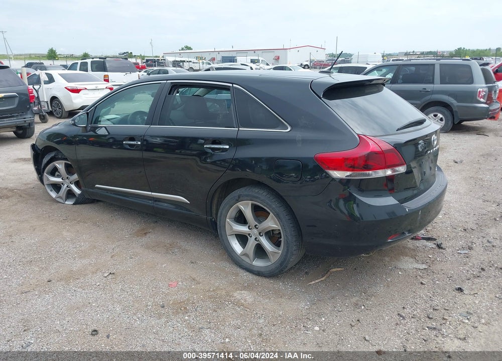 2013 TOYOTA VENZA XLE V6 VIN: 4T3BK3BB6DU079887