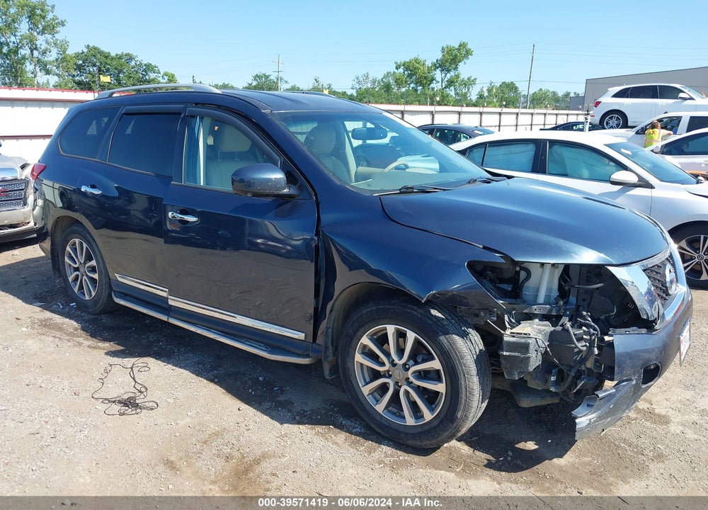 2015 NISSAN PATHFINDER SL VIN: 5N1AR2MN9FC653747
