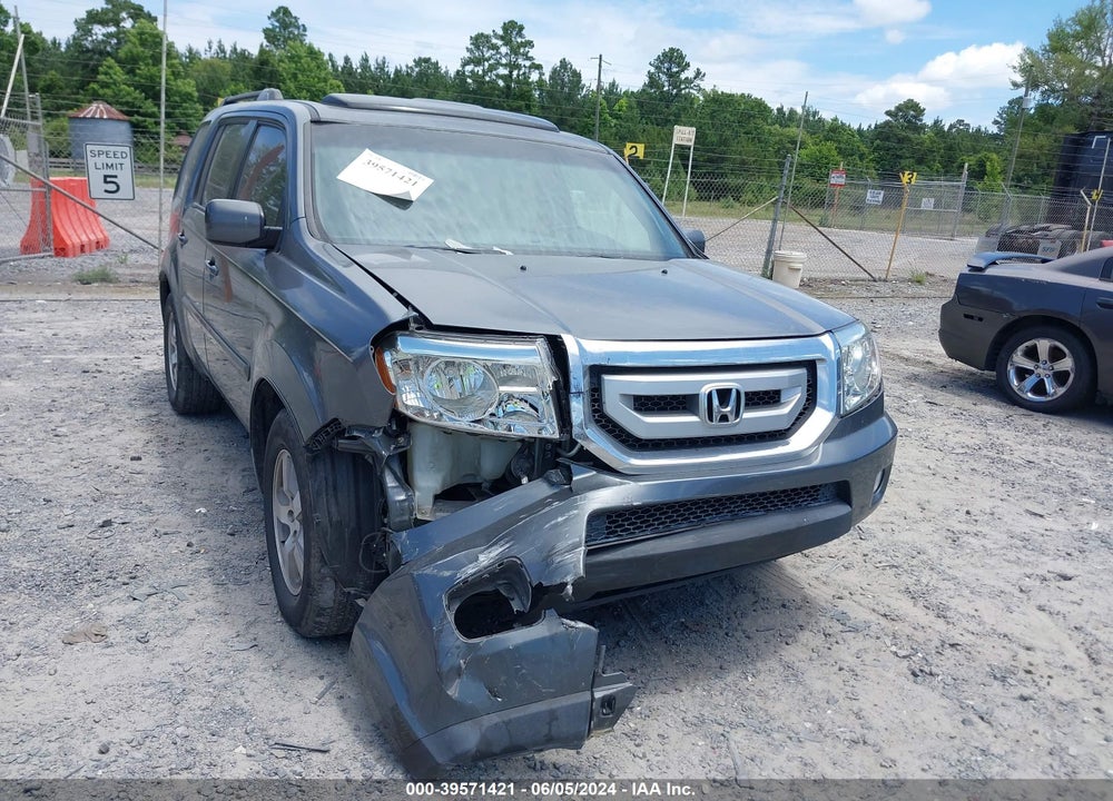 2010 HONDA PILOT EX-L VIN: 5FNYF3H59AB020060