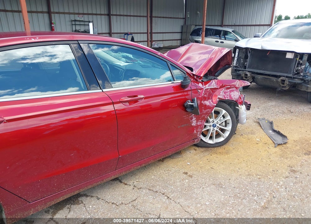 2019 FORD FUSION HYBRID SE VIN: 3FA6P0LU5KR205567