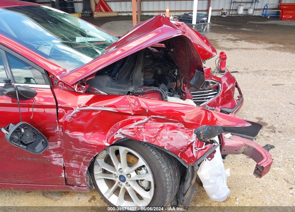 2019 FORD FUSION HYBRID SE VIN: 3FA6P0LU5KR205567