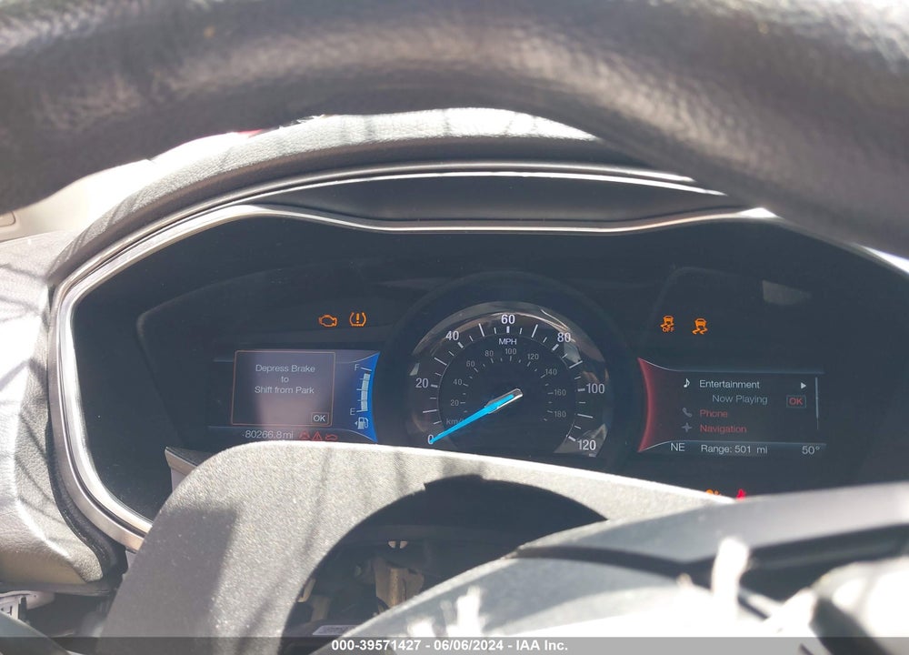2019 FORD FUSION HYBRID SE VIN: 3FA6P0LU5KR205567