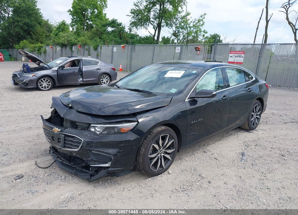 2018 CHEVROLET MALIBU LT VIN: 1G1ZD5ST7JF293600