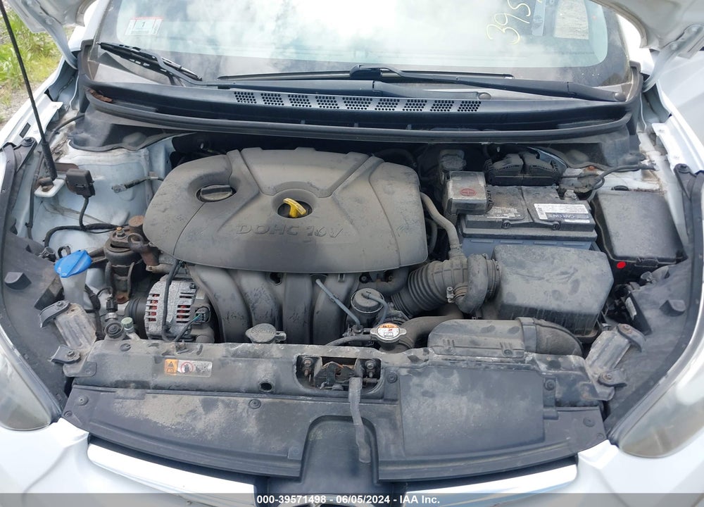 2014 HYUNDAI ELANTRA SE VIN: 5NPDH4AEXEH501936