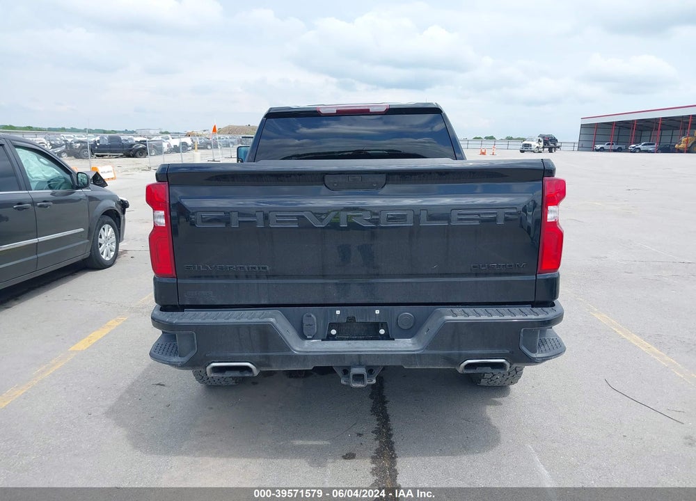 2020 CHEVROLET SILVERADO 1500 4WD DOUBLE CAB STANDARD BED CUSTOM TRAIL BOSS VIN: 1GCRYCEF0LZ277309