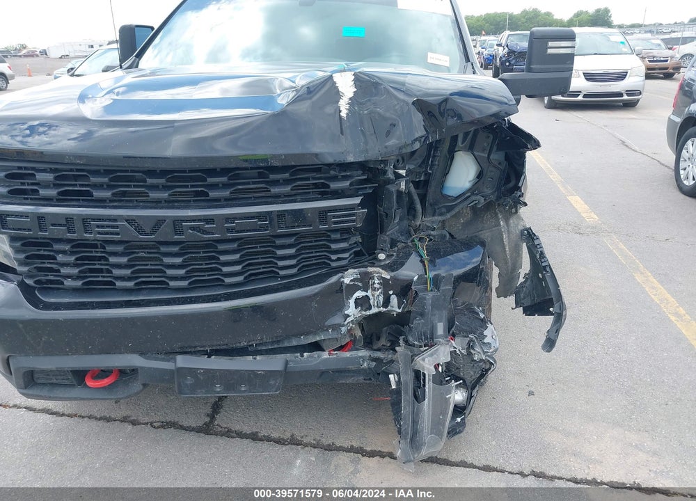2020 CHEVROLET SILVERADO 1500 4WD DOUBLE CAB STANDARD BED CUSTOM TRAIL BOSS VIN: 1GCRYCEF0LZ277309