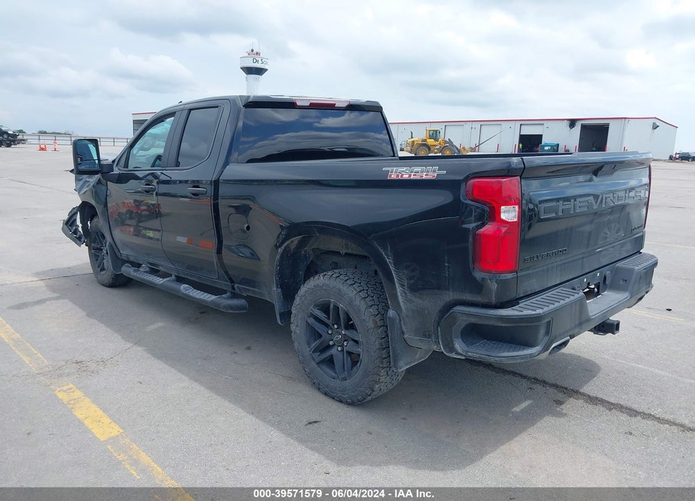 2020 CHEVROLET SILVERADO 1500 4WD DOUBLE CAB STANDARD BED CUSTOM TRAIL BOSS VIN: 1GCRYCEF0LZ277309