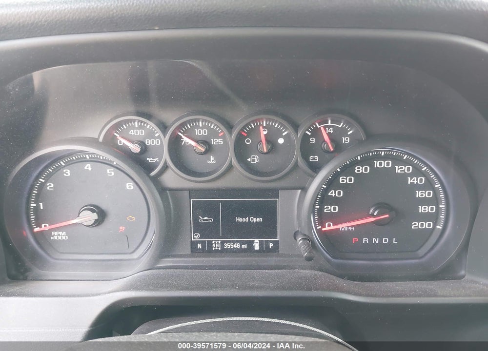 2020 CHEVROLET SILVERADO 1500 4WD DOUBLE CAB STANDARD BED CUSTOM TRAIL BOSS VIN: 1GCRYCEF0LZ277309