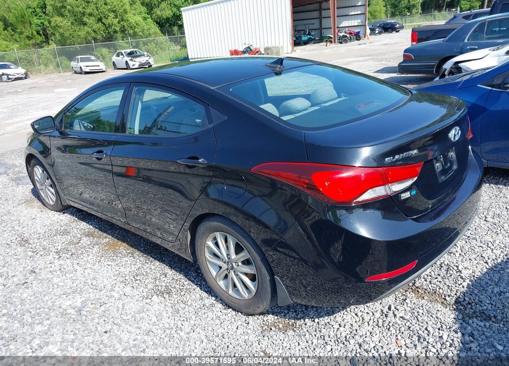 2015 HYUNDAI ELANTRA SE VIN: KMHDH4AE2FU229272