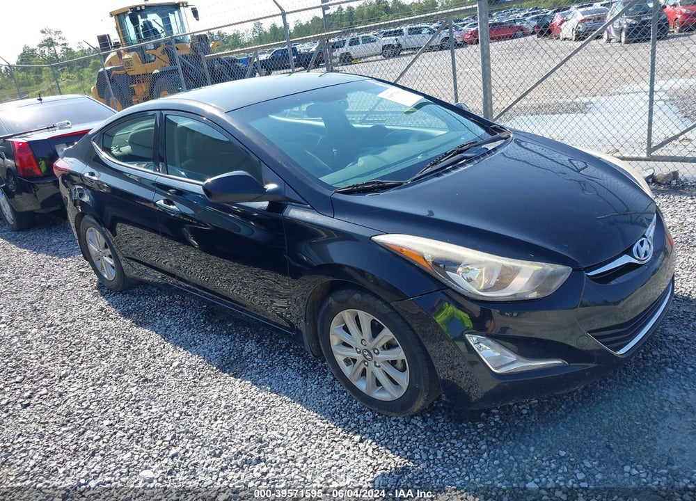 2015 HYUNDAI ELANTRA SE VIN: KMHDH4AE2FU229272