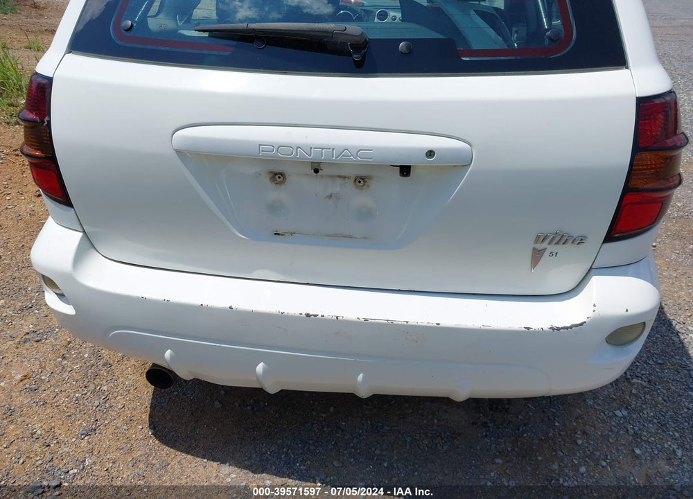 2008 PONTIAC VIBE VIN: 5Y2SL65868Z417311