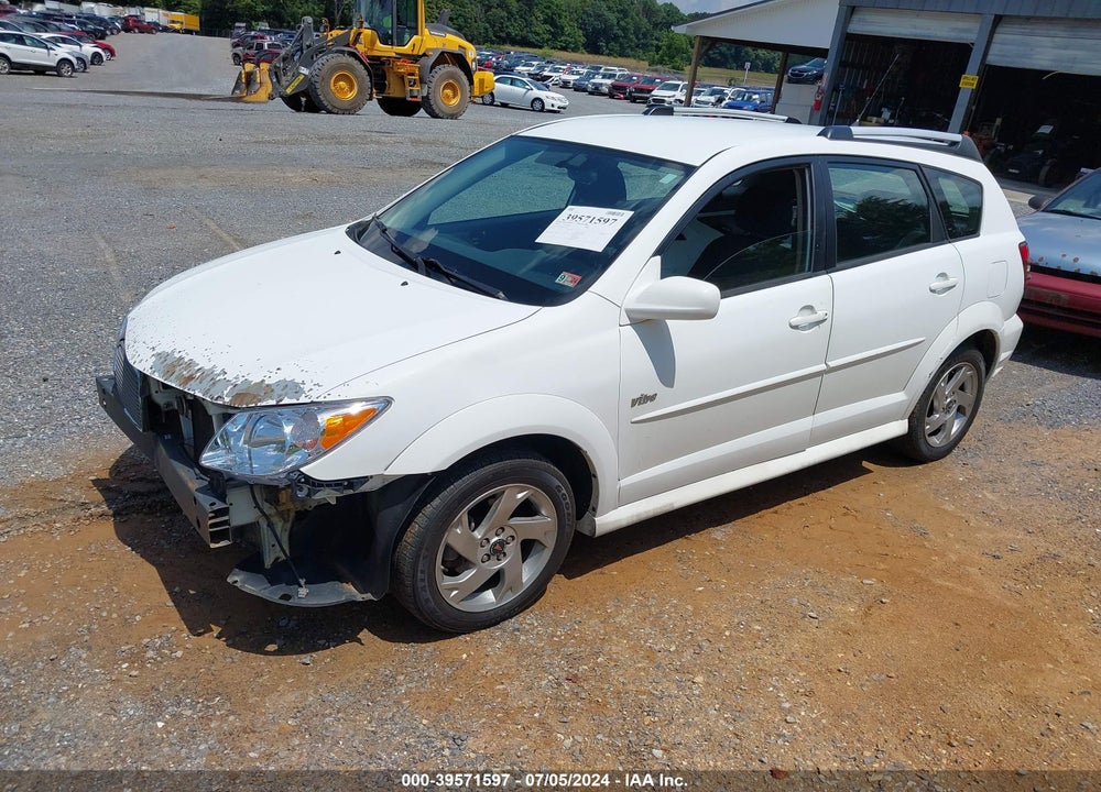 2008 PONTIAC VIBE VIN: 5Y2SL65868Z417311