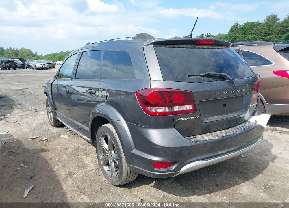 2016 DODGE JOURNEY CROSSROAD VIN: 3C4PDCGBXGT199857