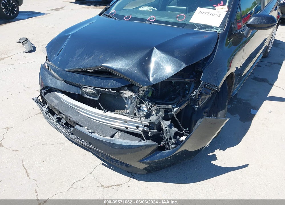2021 TOYOTA COROLLA LE VIN: 5YFEPMAE7MP201117