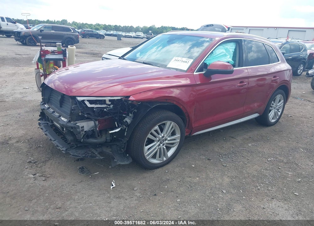 2018 AUDI Q5 2.0T PREMIUM VIN: WA1BNAFY9J2219018