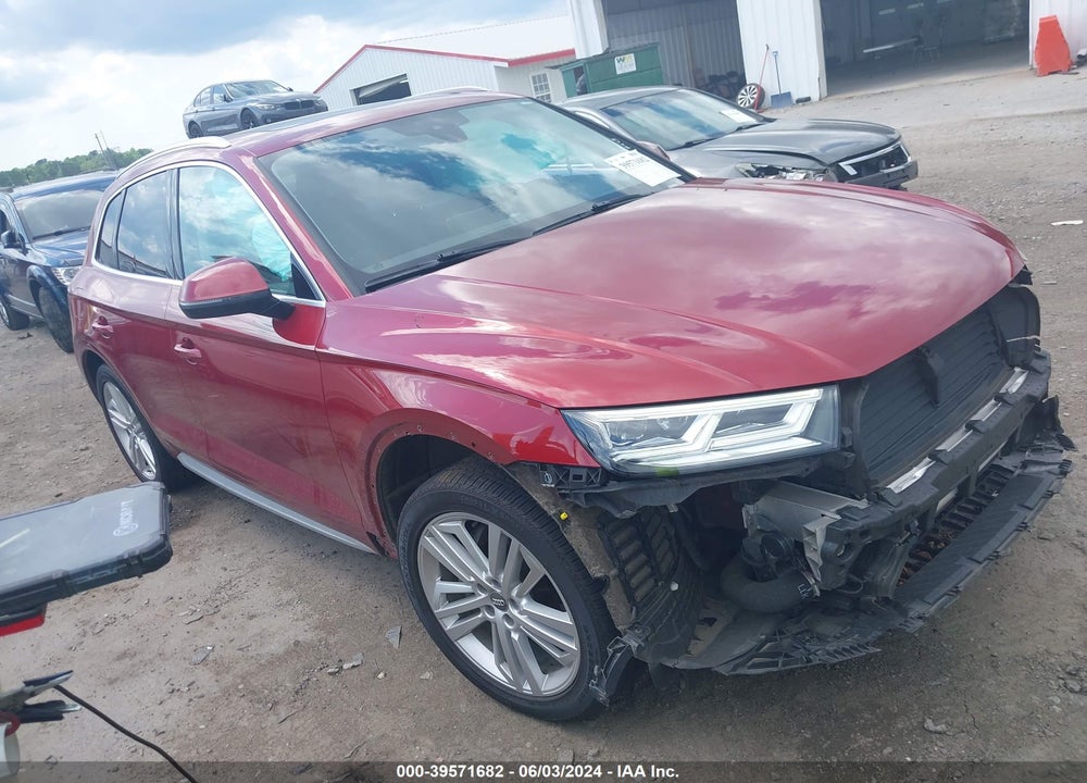 2018 AUDI Q5 2.0T PREMIUM VIN: WA1BNAFY9J2219018