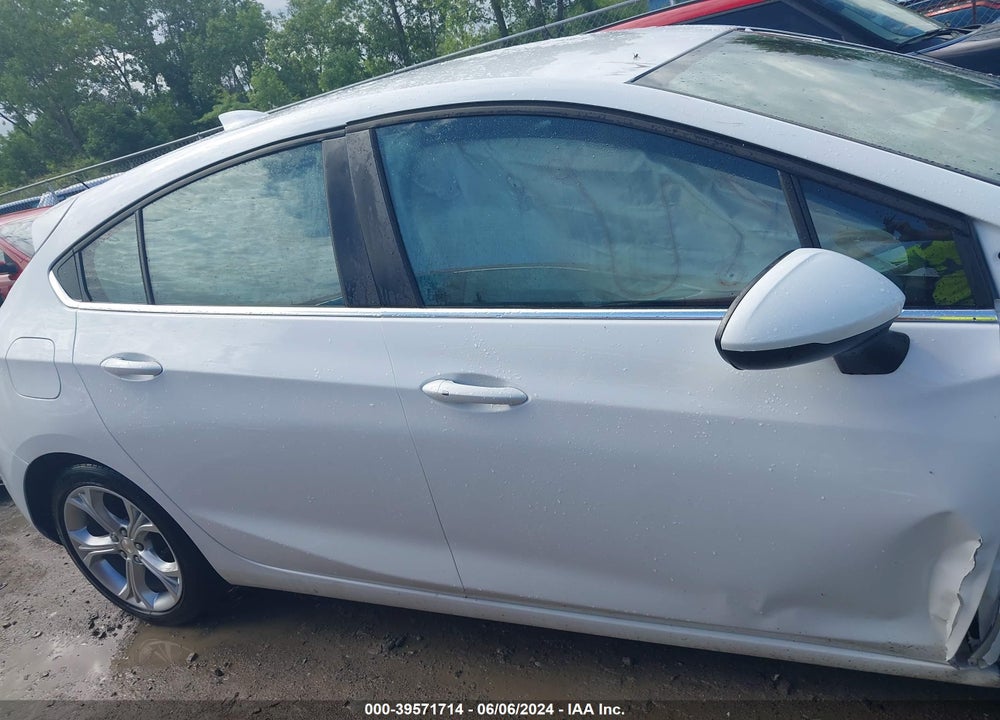 2019 CHEVROLET CRUZE PREMIER VIN: 3G1BF6SM0KS551849