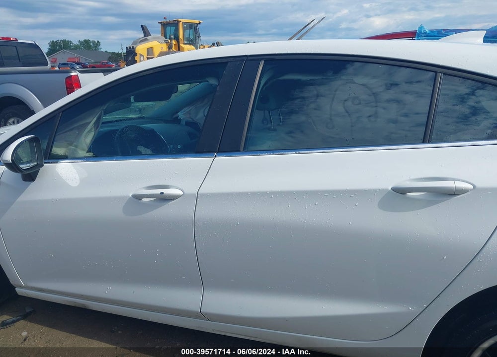 2019 CHEVROLET CRUZE PREMIER VIN: 3G1BF6SM0KS551849