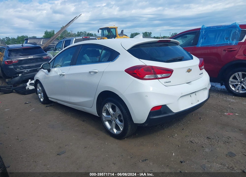 2019 CHEVROLET CRUZE PREMIER VIN: 3G1BF6SM0KS551849