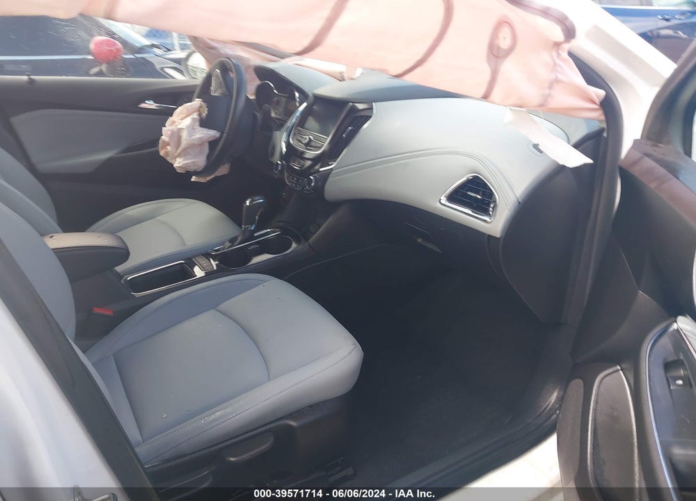 2019 CHEVROLET CRUZE PREMIER VIN: 3G1BF6SM0KS551849