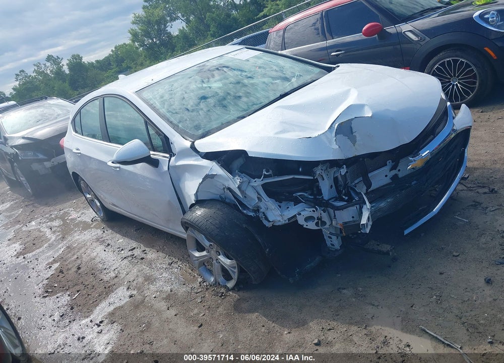 2019 CHEVROLET CRUZE PREMIER VIN: 3G1BF6SM0KS551849