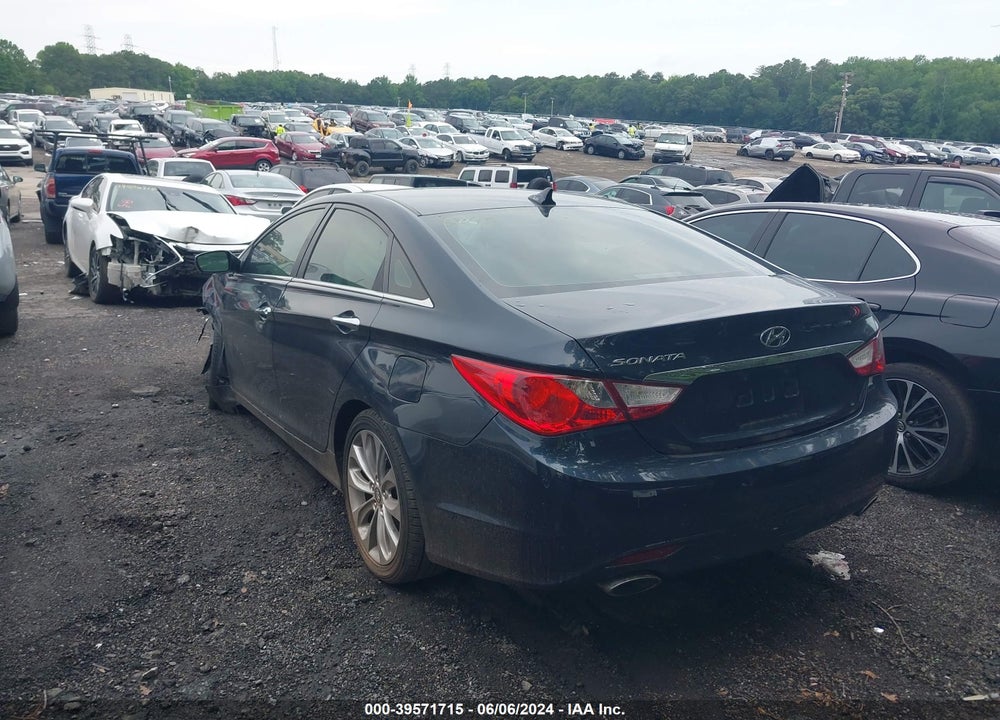 2011 HYUNDAI SONATA SE VIN: 5NPEC4AC1BH053843