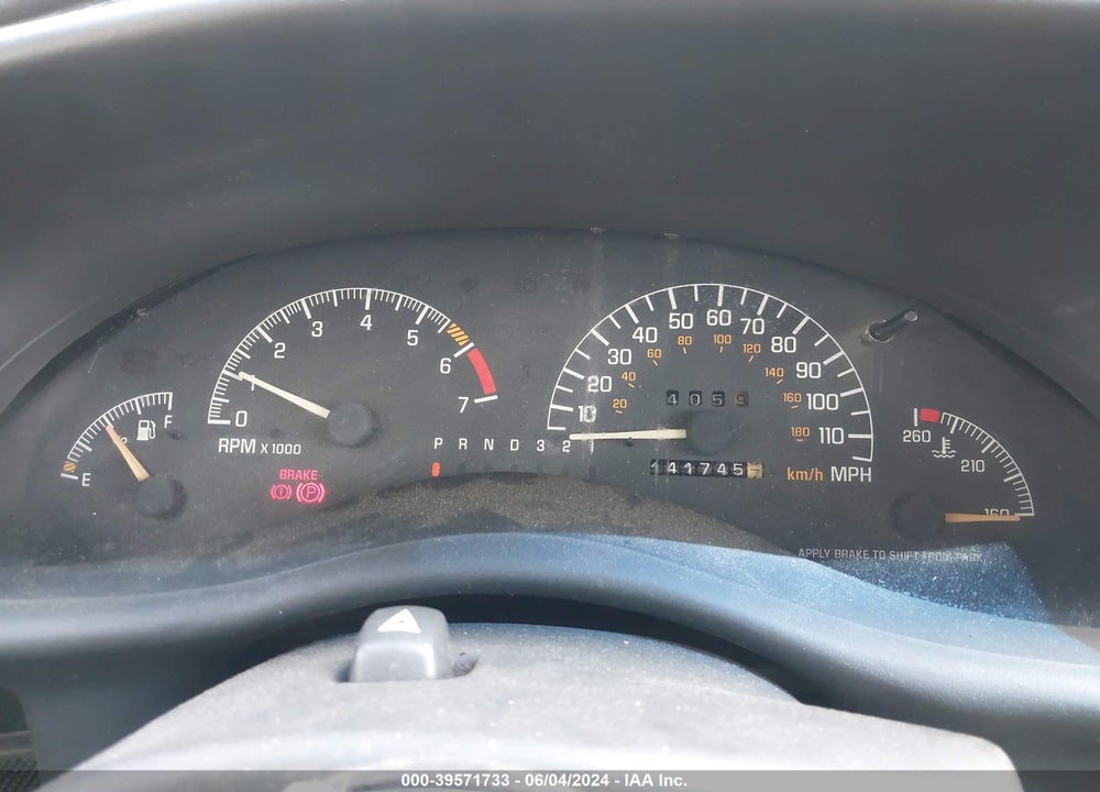2002 PONTIAC GRAND PRIX GT VIN: 1G2WP12K32F255028