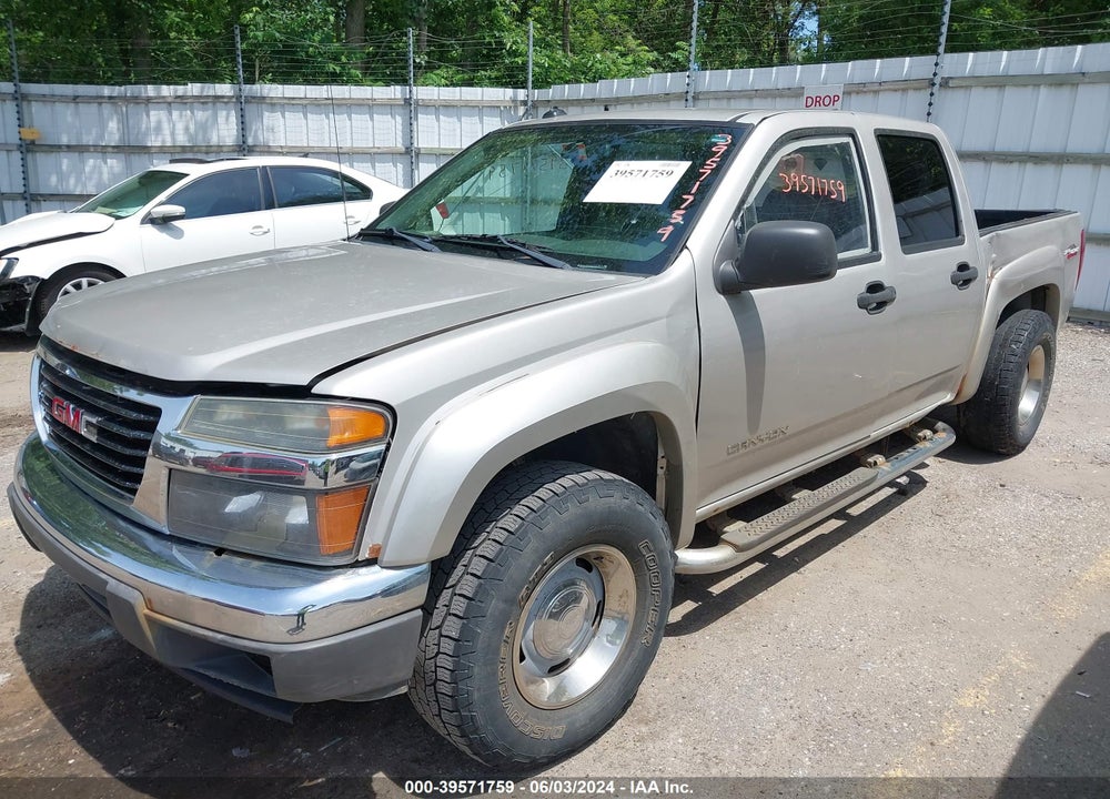 2005 GMC CANYON SLE VIN: 1GTDT136X58184435
