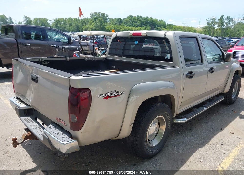 2005 GMC CANYON SLE VIN: 1GTDT136X58184435