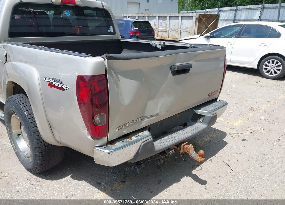 2005 GMC CANYON SLE VIN: 1GTDT136X58184435