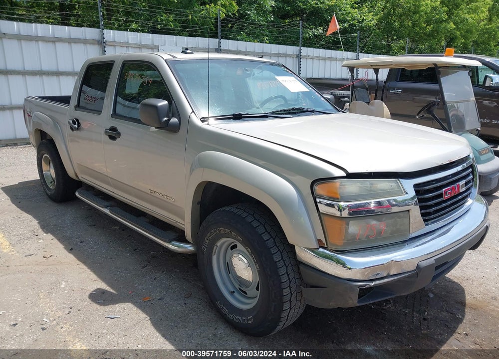 2005 GMC CANYON SLE VIN: 1GTDT136X58184435