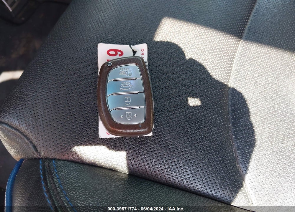 2019 HYUNDAI SONATA LIMITED 2.0T VIN: 5NPE34AB1KH775806