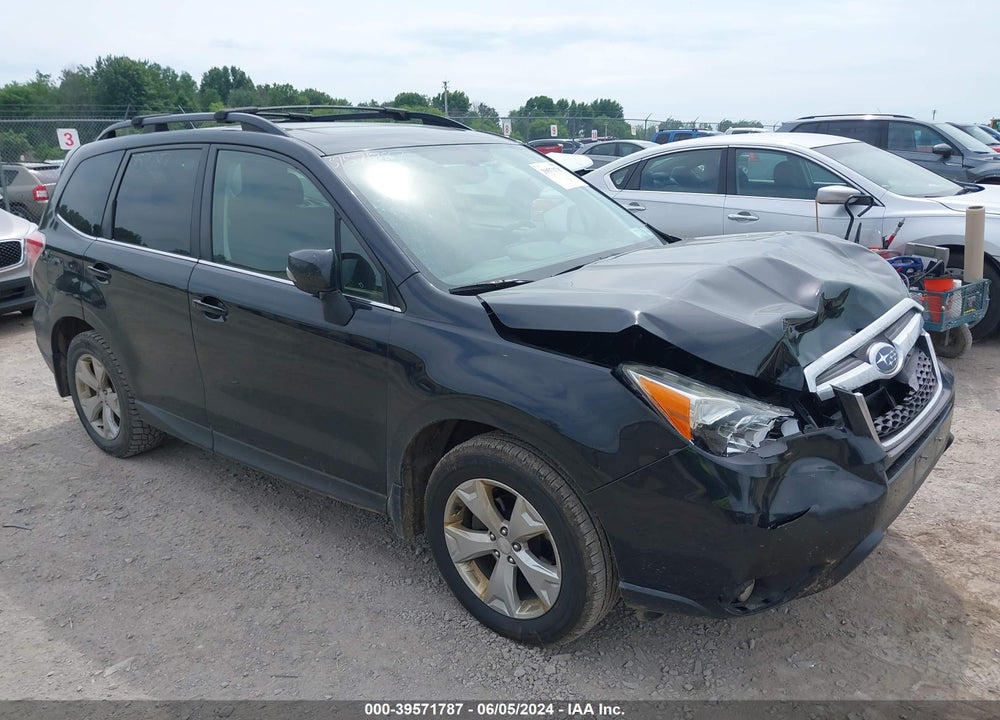 2014 SUBARU FORESTER 2.5I TOURING VIN: JF2SJAMC9EH547715